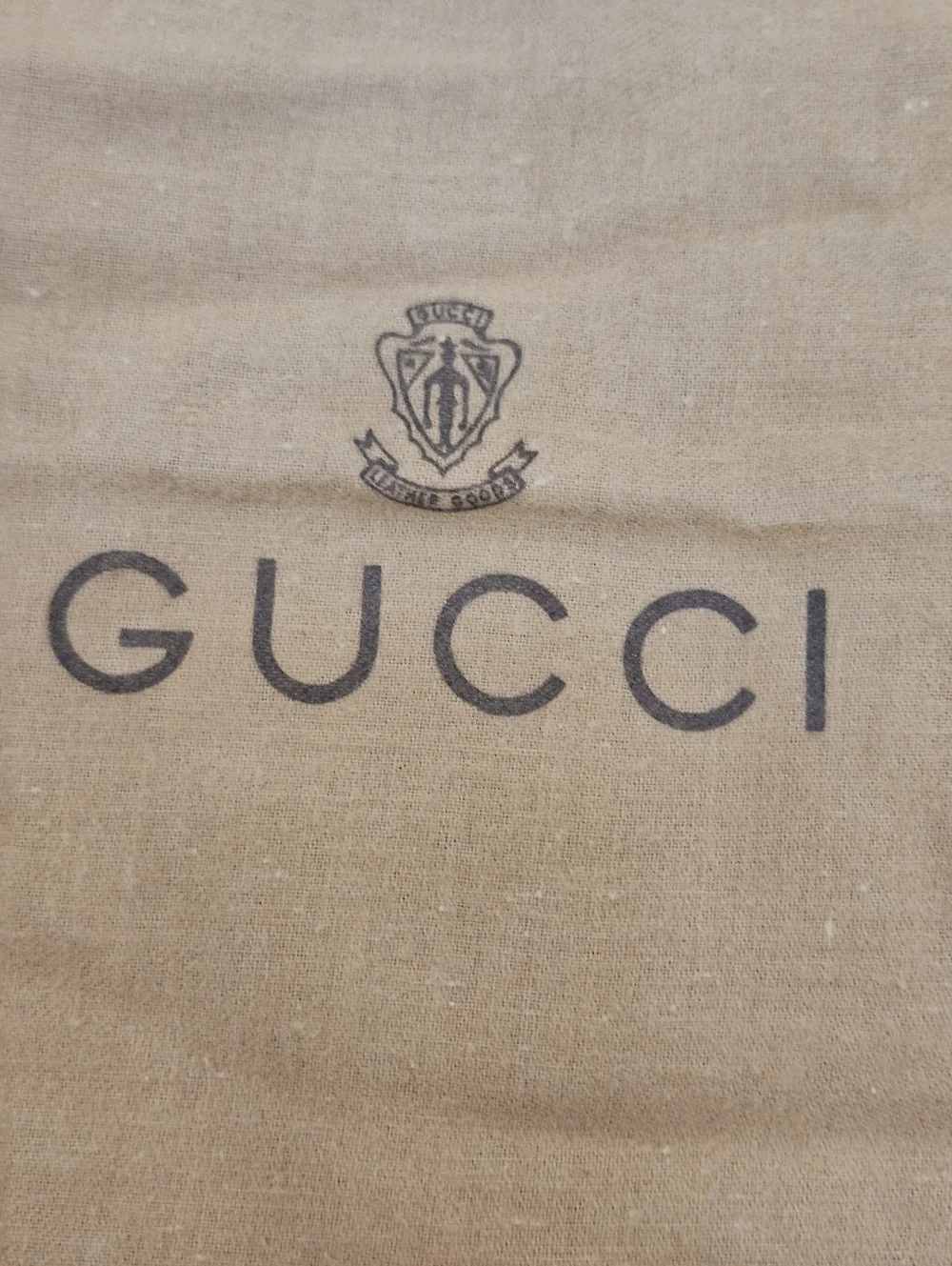 Gucci Dust Bag Shoe Storage Vintage Drawstring 2 Bags 14.5” X 8.75